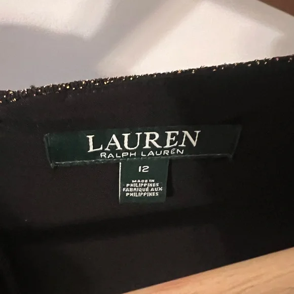 Ralph Lauren Brown Long Sleeve Dress - Picture 5 of 5